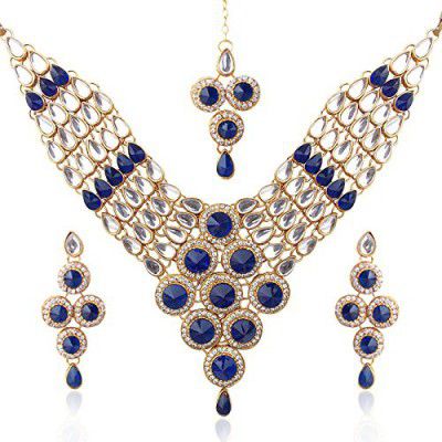 Dancing Girl Bridal Dulhan Metal Alloy Jewellery Sets for Women Wedding