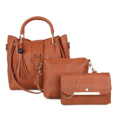 DANIEL CLARK Handbags For Women Combo (Set of 3)