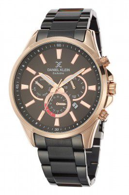 Daniel Klein Analog Black Dial Mens Watch-DK.1.12423-4