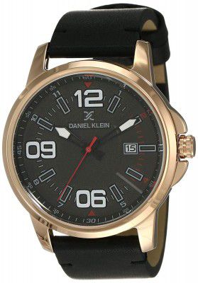 Daniel Klein Analog Black Dial Mens Watch-DK12131-4