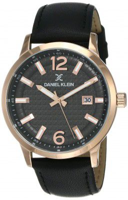 Daniel Klein Analog Black Dial Mens Watch-DK12153-1