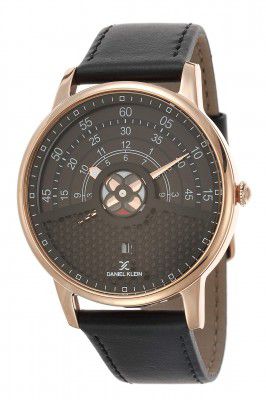 Daniel Klein Analog Black Dial Mens Watch-DK.1.12444-5