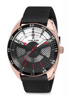 Daniel Klein Analog Black Dial Mens Watch-DK12221-3