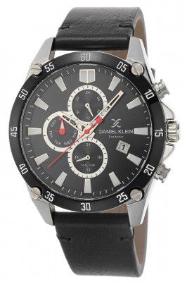 Daniel Klein Analog Black Dial Mens Watch-DK.1.12501-1