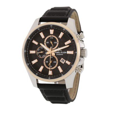 Daniel Klein Analog Black Dial Mens Watch-DK.1.12811-3