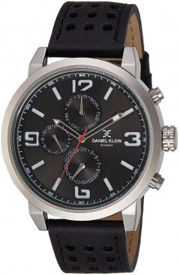 Daniel Klein Analog Black Dial Mens Watch-DK10910-6
