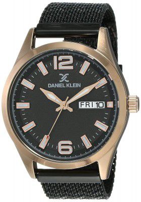 Daniel Klein Analog Black Dial Mens Watch-DK12111-4