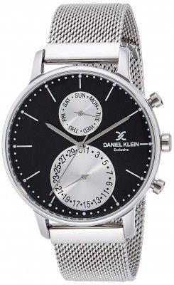 Daniel Klein Analog Black Dial Mens Watch-DK11711-3