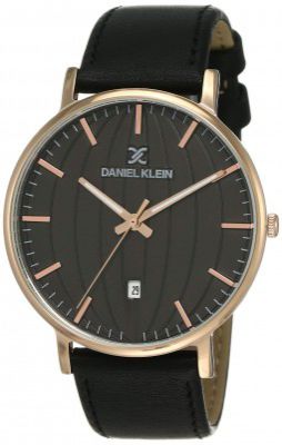 Daniel Klein Analog Black Dial Mens Watch-DK12104-3