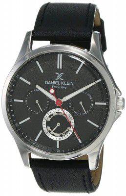 Daniel Klein Analog Black Dial Mens Watch-DK12118-1