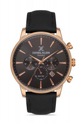 DANIEL KLEIN Analog Black Dial Mens Watch-DK.1.13111-4