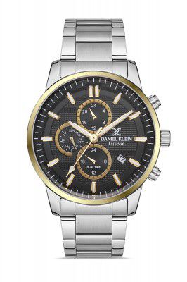 DANIEL KLEIN Analog Black Dial Mens Watch-DK.1.13133-4
