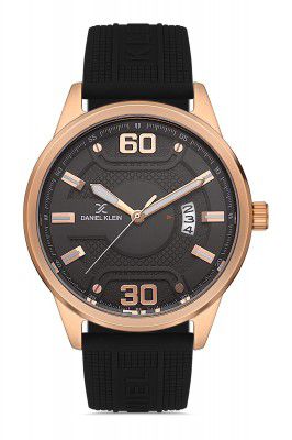 DANIEL KLEIN Analog Black Dial Mens Watch-DK.1.13063-5