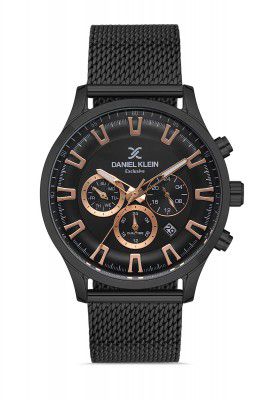 DANIEL KLEIN Analog Black Dial Mens Watch-DK.1.13105-6