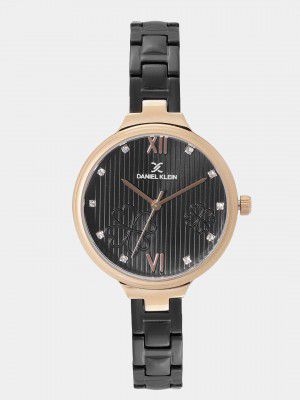 DANIEL KLEIN Analog Black Dial Womens Watch-DK11957-5