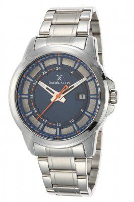 Daniel Klein Analog Blue Dial Mens Watch-DK.1.12453-5