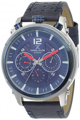 Daniel Klein Analog Blue Dial Mens Watch-DK11378-6