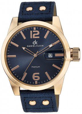 Daniel Klein Analog Blue Dial Mens Watch-DK10183-4