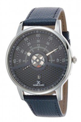 Daniel Klein Analog Blue Dial Mens Watch-DK.1.12444-3