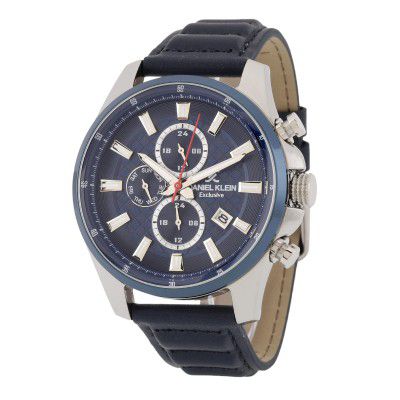Daniel Klein Analog Blue Dial Mens Watch-DK.1.12811-6