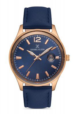 DANIEL KLEIN Analog Dark Blue Dial Mens Watch-DK.1.13071-5