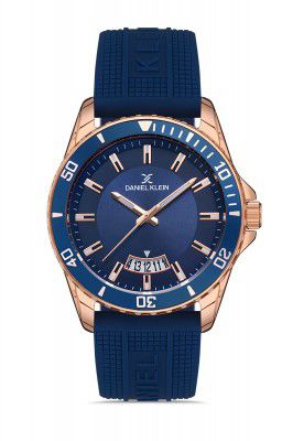 DANIEL KLEIN Analog Dark Blue Dial Mens Watch-DK.1.13085-2