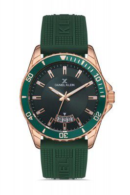 DANIEL KLEIN Analog Dark Green Dial Mens Watch-DK.1.13085-4