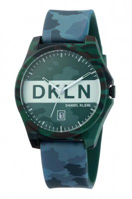 Daniel Klein Analog Green Dial Mens Watch-DK.1.12278-10