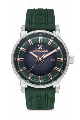 DANIEL KLEIN Analog Green gey White Dial Mens Watch-DK.1.13198-3