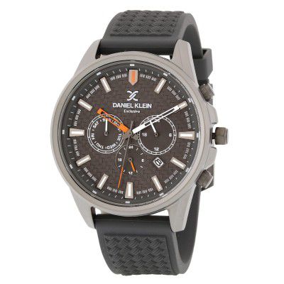 Daniel Klein Analog Grey Dial Mens Watch-DK.1.12807-6