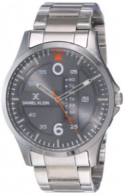 Daniel Klein Analog Grey Dial Mens Watch-DK11691-6