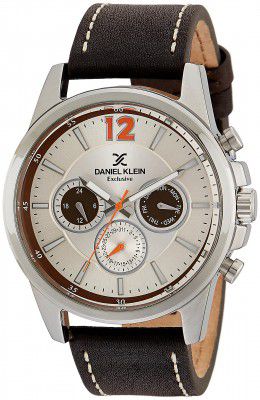 Daniel Klein Analog Grey Dial Mens Watch-DK11482-5