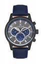 DANIEL KLEIN Analog Gun Black Dark Blue Dial Mens Watch-DK.1.13137-6...