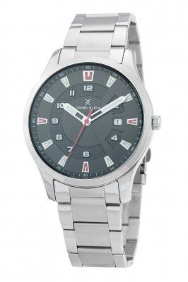 Daniel Klein Analog Gunmetal Dial Mens Watch-DK.1.12265-2