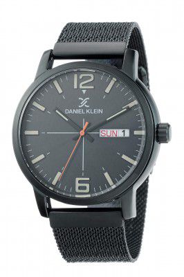Daniel Klein Analog Gunmetal Dial Mens Watch-DK.1.12370-6