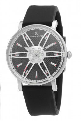 Daniel Klein Analog Gunmetal Dial Mens Watch-DK.1.12335-3