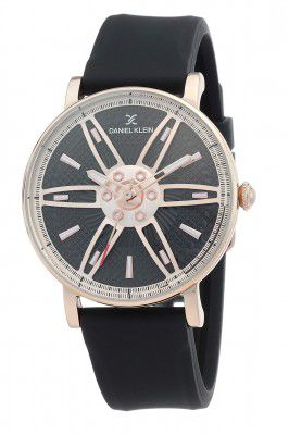 Daniel Klein Analog Gunmetal Dial Mens Watch-DK.1.12335-4