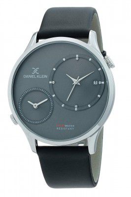 Daniel Klein Analog Gunmetal Dial Mens Watch-DK.1.12327-1