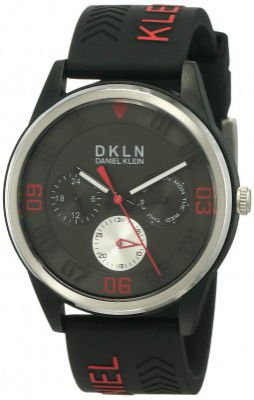 Daniel Klein Analog Gunmetal Dial Mens Watch-DK.1.12279-1