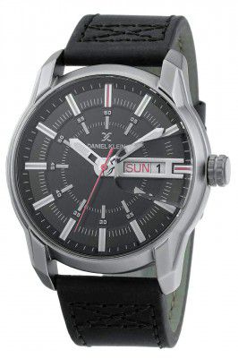 Daniel Klein Analog Gunmetal Dial Mens Watch-DK.1.12316-2
