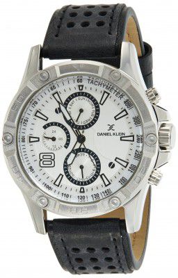 Daniel Klein Analog Off-White Dial Mens Watch-DK11074-5
