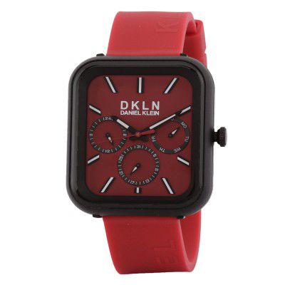 Daniel Klein Analog Red Dial Mens Watch-DK.1.12648-5