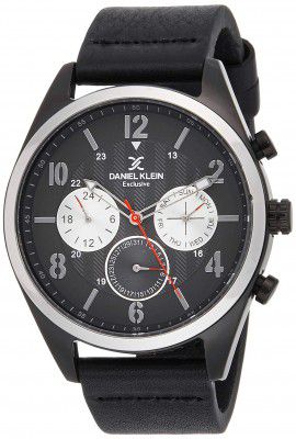 Daniel Klein Analog Red Dial Mens Watch-DK11744-4