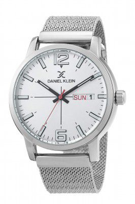 Daniel Klein Analog Silver Dial Mens Watch-DK.1.12370-1