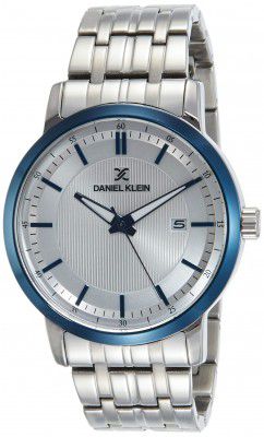 Daniel Klein Analog Silver Dial Mens Watch-DK12003-4
