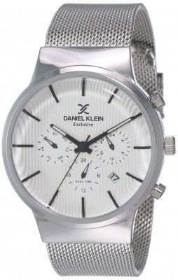 Daniel Klein Analog Silver Dial Mens Watch-DK11958-3
