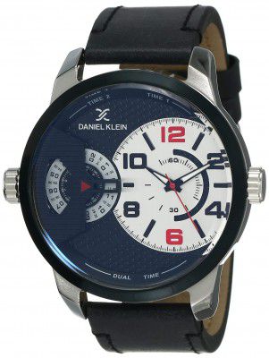 Daniel Klein Analog Silver Dial Mens Watch-DK11413-4