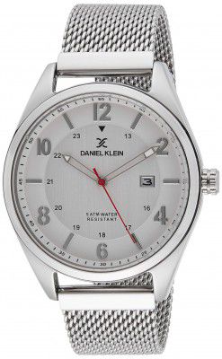 Daniel Klein Analog Silver Dial Mens Watch-DK11743-4