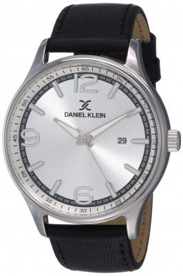 Daniel Klein Analog Silver Dial Mens Watch-DK12019-1