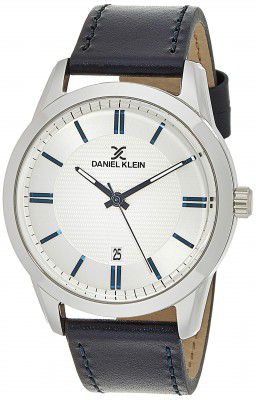 Daniel Klein Analog Silver Dial Mens Watch-DK11844-6